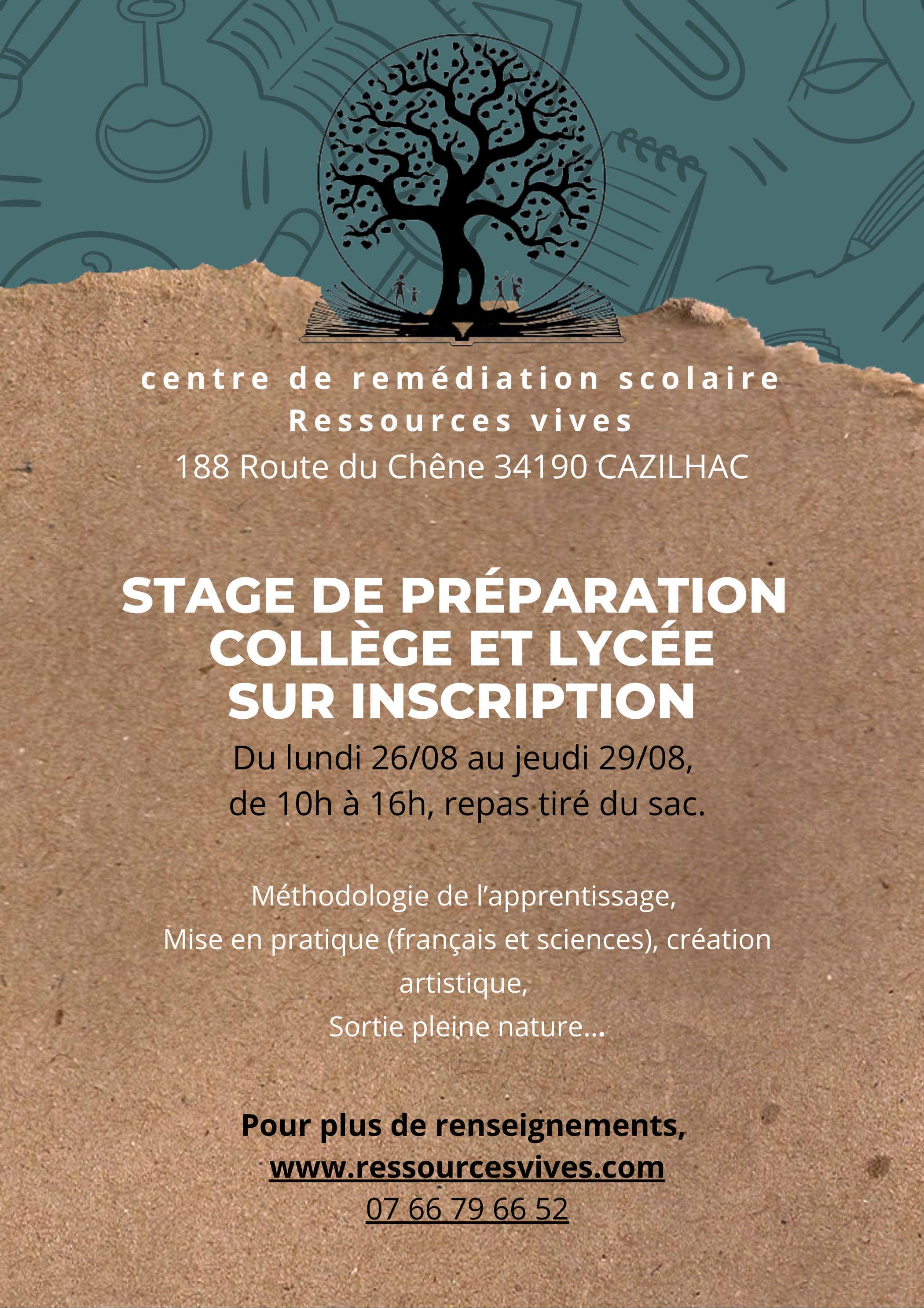 Stage de rentrée